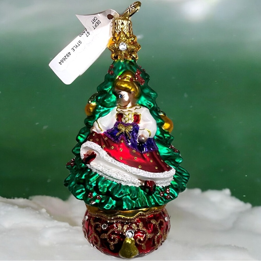 NEW Christopher RADKO 2024 DANCING DELIGHT Ornament 1021649 Poland Crystals